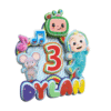 Personalised Cocomelon Cake Topper