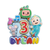 Personalised Cocomelon Cake Topper