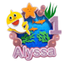 Personalised Baby Shark Cake Topper
