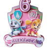 Personalised Skye and Everest Cake Topper