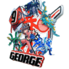 Personalised Bakugan Cake Topper