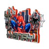 Personalised Spiderman Cake Topper