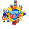 Personalised Fireman Cake Topper