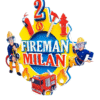 Personalised Fireman Cake Topper