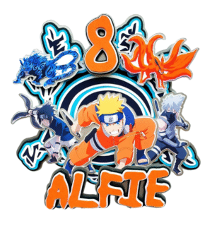 Personalised Naruto Cake Topper