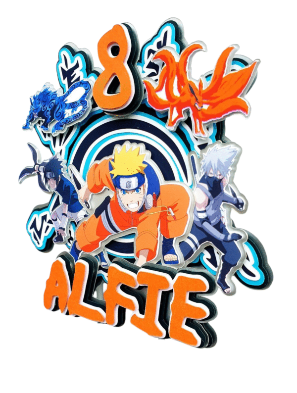 Personalised Naruto Cake Topper