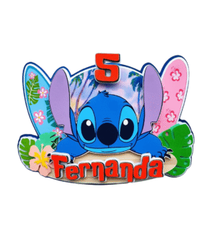 Personalised Stitch Cake Topper