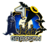 Personalised Batman Cake Topper