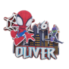 Personalised Spiderman Cake Topper